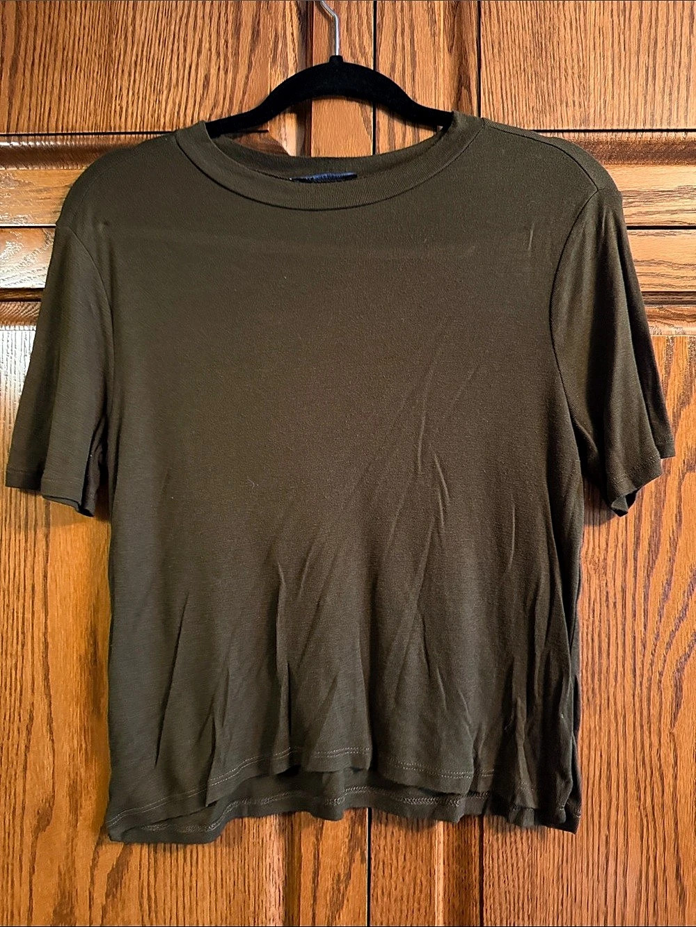 ZARA Men's Brown Short Sleeve Tee Size Large